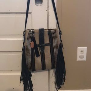 Hand crafted leather purse